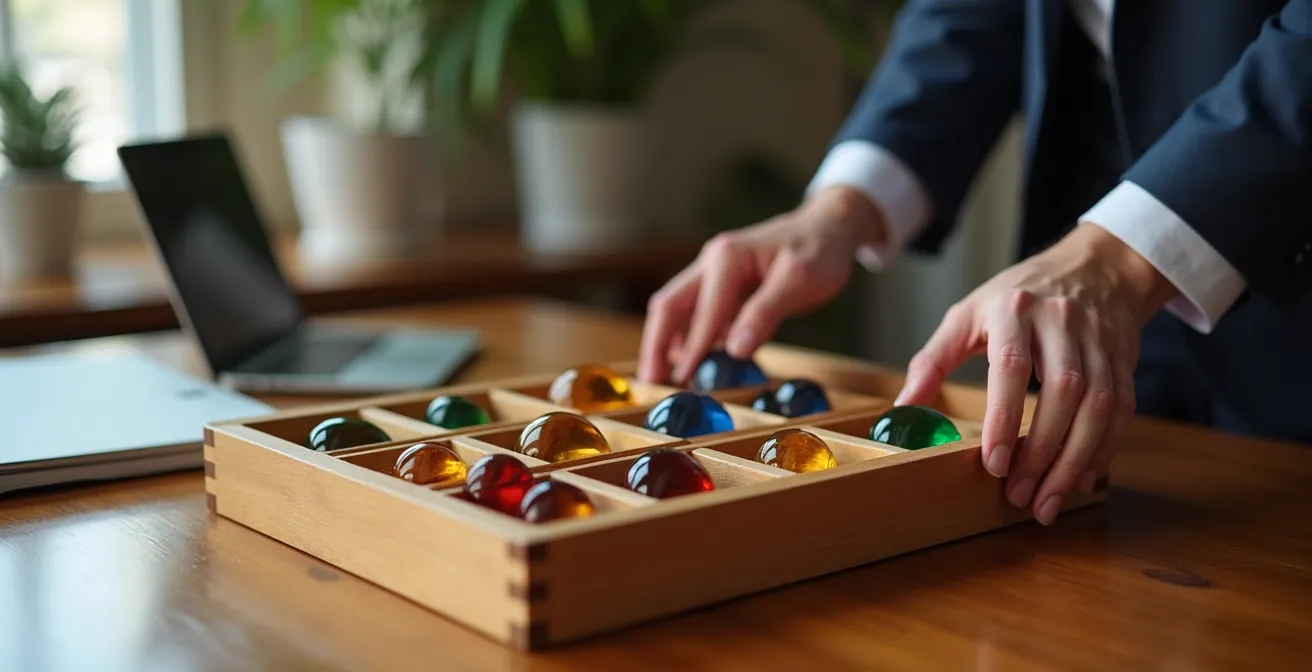 Conceptual visualization of optimal asset location across different account types