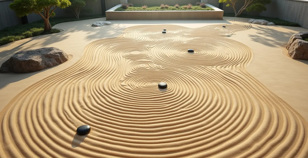 Aerial view of interconnected pathways representing automated data flow systems