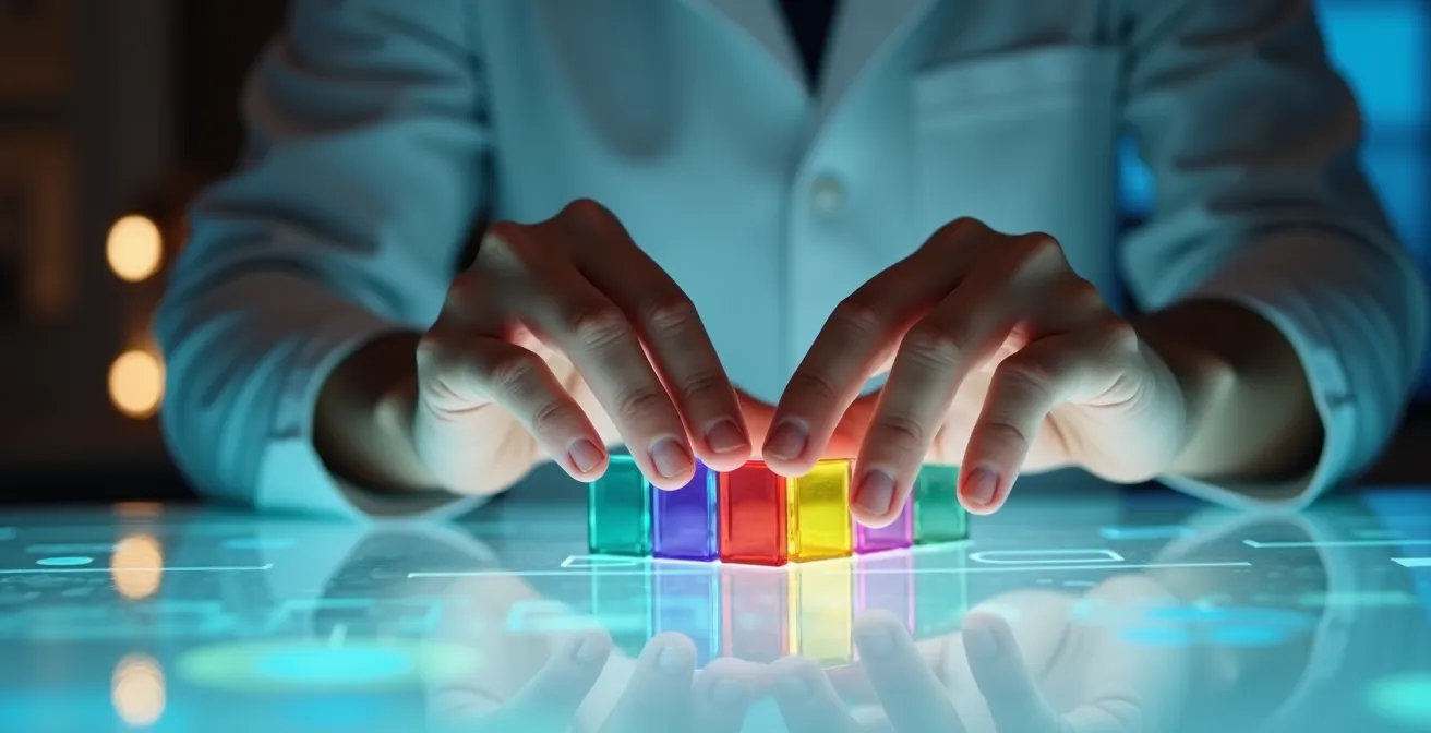 Visualization of emerging market trend patterns and data signals